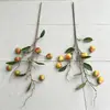 Fruta de Espinheiro-Alvar, Maçã Pequena, Pera, Fruta Artificial, Frutas Vermelhas Falsas para Casamento e Decoração de Casa, Atacado