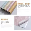Papel Tapiz Autoadhesivo con Patrón 3D Estilo Europeo PVC Engrosado Impermeable a Prueba de Humedad Pegatina para Renovación de Pared de Fondo de Dormitorio Sala de Estar