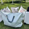 Bolsa de Empaque para Estudiantes de Colcha, Extra Grande, Duradera, Tejida, Resistente Bolsa de Piel de Serpiente, Bolsa de Equipaje, Bolsa de Almacenamiento para Mudanza, Bolsa de Empaque