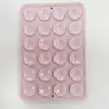 Em Estoque 24 Peças Ventosa de Silicone Antiderrapante Capa de Celular Portátil Suporte para Celular Quadrado Borracha de Silicone Unilateral