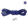 [27] Cordones perezosos, hebilla cápsula sin atar, sujetador de cordón elástico redondo de metal de moda y personalizado de colores, no requiere atar.