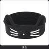 Cesta de Almacenamiento de Escritorio Tejida de Gato con Orejas de Dibujos Animados para Llaves de Sala de Estar y Cesta de Almacenamiento de Cuerda de Algodón