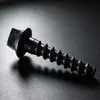 Los clavos de ferrocarril en espiral para uso minero se forjan a mano y tienen una larga vida útil.