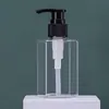 Botella Limpiador Facial Avanzado Negro 100ml Loción Embotellada Plástico PET Cuadrada Viaje Cosmético Botella Fabricantes