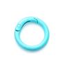 Hebilla de anillo con resorte, llavero, accesorios, anillo, color macarrón, apertura, aleación de zinc, bolsa, bricolaje, colgante, joyería