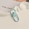 Fecho de Porta Pintado Colorido Chaveiro de Liga Colorido Doce Acessório DIY Feito à Mão Pingente para Bolsa de Boneca Clipe para Cachorro