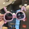 Nuevas gafas de sol polarizadas con forma de dibujos animados para niños, gafas de sol de silicona con diseño de conejito para fotos de hombres y mujeres, gafas de sol a prueba de rayos UV