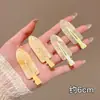 Presilhas de Cabelo de Bolinhas Estilo Coreano para Mulheres, Presilhas Bico de Pato para Franja, Presilhas Laterais Exclusivas de Alta Qualidade, Venda por Atacado de Pentes de Cabelo