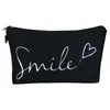 Bolsa de cosméticos impermeable de venta caliente, diseño abstracto, para guardar a mano, bolsa de aseo, estampado de flores, bolsa de viaje portátil perezosa