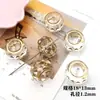 Acrílico Transparente Chapado en Oro Múltiples Estilos Colección DIY Pulsera de Abalorios Hecha a Mano Materiales Ropa Zapatos Accesorios Cuentas Sueltas