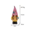 Gnomo Elfo del Día de San Valentín Transfronterizo Adornos para Decoración del Hogar Jardín Patio Artesanías de Resina Miniaturas