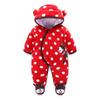 Mono de bebé otoño e invierno ropa de recién nacido invierno grueso macho y hembra bebé mameluco ropa de abrigo cálido