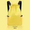 Uau! Mochila com Cordão Mochila de Viagem para Caminhada Mochila com Cordão para Academia Esportes Futebol Basquete Bolsa com Logo Impresso Personalizado