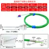Sensor de Temperatura Ptfe Pt100 Resistencia Térmica Teflon con Sonda de Rosca de Cuatro Puntos, Detección de Temperatura, Resistente a la Corrosión, Resistente a Ácidos y Álcalis