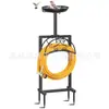 Soporte de Manguera de Jardín Metálico de Alta Resistencia Gancho Desmontable de Hierro Forjado para Manguera de Agua Estante Específico para Césped para Almacenamiento de Mangueras
