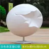 Escultura de dinosaurio simulado para exteriores hecha de fibra de vidrio para áreas escénicas, parques de atracciones, centros comerciales, adornos de huevos de dinosaurio y decoración para jardines de infancia y oficinas de ventas
