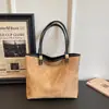 Nueva bolsa de mano grande de estilo vintage transfronterizo para mujer, bolso de hombro moderno para ir al trabajo, bolso casual para el antebrazo estilo coreano ins