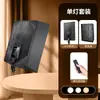 Iluminación de fotografía para transmisión en vivo en interiores de 24 pulgadas para alimentos y joyas, luz de relleno cuadrada plana, luz suave de belleza, luz de fotografía tipo foco
