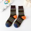 Calcetines Zhuji para mujer, calcetines de algodón de primavera y otoño, forrados de vellón, de lana gruesa, cálidos, de felpa Maillard, para invierno.