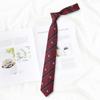Corbata Roja para Mujer Estilo JK Japonés Estilo Perezoso Corbata Libre Estilo Universitario Corbata para Hombre DK Corbata a Rayas Accesorios para Camisa Moderno