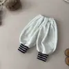 [Forro Polar y Engrosamiento] Pantalones Deportivos Estilo Coreano para Niños y Niñas en Otoño e Invierno, Modelo Nuevo con Puños, Modernos y a la Moda