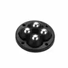 Ruedas universales adhesivas sin perforación, base de polea con ruedas, ruedas giratorias tipo rodamiento de bolas, ruedas móviles para el hogar, ruedas pequeñas