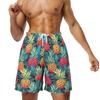 Pantalones Cortos Reductores de Edad para Hombre Verano Casual Sueltos Pantalones de Cinco Puntos para Hombre Moda Versátil de Longitud Media Pantalones de Playa Impresión Digital