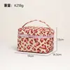 Bolso Personalizado, Neceser con Estampado de Leopardo para Mujer, Bolso de Viaje Tridimensional, Neceser Portátil Impermeable de Aspecto Elegante