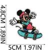 Xiao Tian Cartoon Mouse Bordado Pano Adesivo Roupas Infantis Vestir-se Pato Bonito Bordado Patch Computador Bordado Adesivo