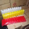 Venta al por mayor de botellas exprimibles de un agujero, tres agujeros para salsa, botella para salsa, botella con boquilla puntiaguda, botella exprimible para cátsup, botella para aderezo de ensalada