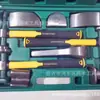 Aço Carbono Cabo de Plástico Nove Peças Martelo para Chapa de Metal Kit Martelo para Reparo Automotivo Ferramentas para Chapa de Metal de Reparo Automotivo Fabricantes de Martelos de Reparo