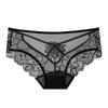 Ropa interior sexy de encaje floral con borlas para mujer, ultradelgada, sin costuras, transpirable, cómoda, jacquard hueco, para mujer, comercio exterior