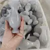 Adornos de Jarrón de Jade Afgano al por Mayor, Jarrón de Jade con Pintura a Tinta, Decoración para el Hogar en Estantería de Entrada, Adornos para Transmisión en Vivo