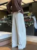 Coleção Outono 2026: Calça de Tecido Composto Estilo Linho HK26138, Tamanhos M-5XL, HK26976 - Especial P22