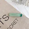 Pinza para flequillo, pinza para el flequillo, pinza de pico de pato, accesorio para el cabello, pinza para el cabello ovalada de gelatina dulce, pinza para maquillaje de mujer, pinza lateral