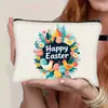 Temu Amazon Páscoa Porta-moedas Grande Armazenamento de Cosméticos Bolsa de Armazenamento Portátil de Grande Capacidade para Passeios