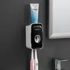 Artefacto automático para exprimir pasta de dientes, exprimidor de cepillos de dientes de pared para el hogar, apto para inodoro sin soporte.