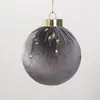 Adornos de bola de Navidad envueltos en terciopelo multicolor 6/8CM Decoración navideña bolas de Navidad de plástico decoraciones para árbol de Navidad