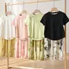 Pantalones Anti-mosquitos Estampados Estilo Chino para Niños Niños y Niñas Pantalones Bombachos Sueltos para Niños Grandes Pantalones Largos hasta el Tobillo Ropa de Verano para Niños