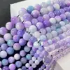 Calcedonia Verde Hierba DIY Semi-Terminadas Cuentas Sueltas Hechas a Mano Para Bisutería Optimizadas Accesorios de Joyería de Piedra Natural Venta Directa de Fábrica