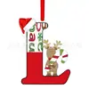 Colgante de Letra Inglesa Nuevo y Creativo Transfronterizo Acrílico Plano Árbol de Navidad Decoración para Fiesta en Casa Regalo