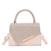 Bolsa Pequena Quadrada Patchwork Fashion 2026 Novo Estilo Versátil Tendência Bolsa de Festa Ombro Único Transversal Bolsa Feminina para o Dia a Dia