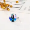 Anillos del Mundial 2026 Estados Unidos, Canadá y México Anillos de Moda Transfronterizos Europeos y Americanos Anillos para Dedos Joyería de Bronce Antiguo Plateado Venta al por Mayor