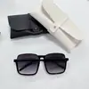 Gafas de sol para mujer, protección UV, montura retro de medio aro de alta gama, gafas de sol cuadradas con protección solar para hombre, gafas de sol para adelgazar de celebridad de internet sin necesidad de maquillaje