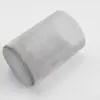 Cartucho de filtro de aço inoxidável 316, tambor de filtro cilíndrico para tubulação industrial, cartucho de filtro soldado para filtração