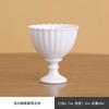 Esmalte Branco Pé Alto Pétala Master Cup Xícara de Chá Pé Alto Deusa Cup Liso Elegante Branco Puro Copo Único Artesanal Pé Alto Cup Novo Estilo Chinês