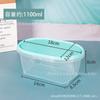 Internet celebridade ins estilo 500 ml transparente multi-camada ocidental pastelaria caixa de bolo caixa de embalagem de pesca de frutas caixa de leite de soja tigela cheia