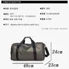 Bolsa de fitness transfronteriza para mujer, con compartimentos separados para artículos húmedos y secos, adecuada para natación, deportes y entrenamiento; bolsa de mano para hombre para viajes y viajes cortos