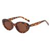 Nuevas gafas de sol ovaladas pequeñas de montura negra 2023 2099 Moda europea y americana Gafas de sol Joker gafas de sol para hombres y mujeres en stock