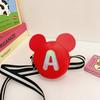 Bolsos para Niños Estilo Coreano Bolso de Hombro para Niñas Lindo Monedero Infantil de Mickey Dibujos Animados Moda PU Bolso de Hombro para Niños y Niñas